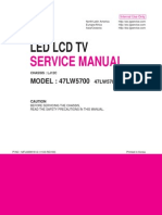 Led LCD TV: Service Manual