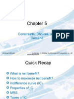 Constraints, Choices, and Demand: Mcgraw-Hill/Irwin Rights Reserved