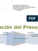 Elaboración Del Presupuesto