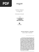 políticas públicas em educação