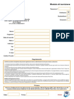 Modulo Iscrizione Photopolis