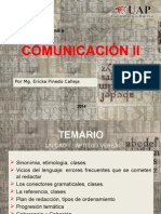 Comunicación II Temario I