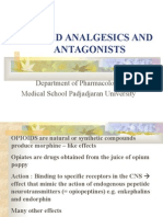 Opioid Analgesics and Antagonists