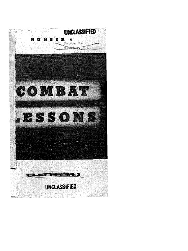 Combat Lessons 4 | PDF | Tanks | Artillery