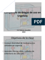 Compendio de Farmacos de Uso en Urgencia