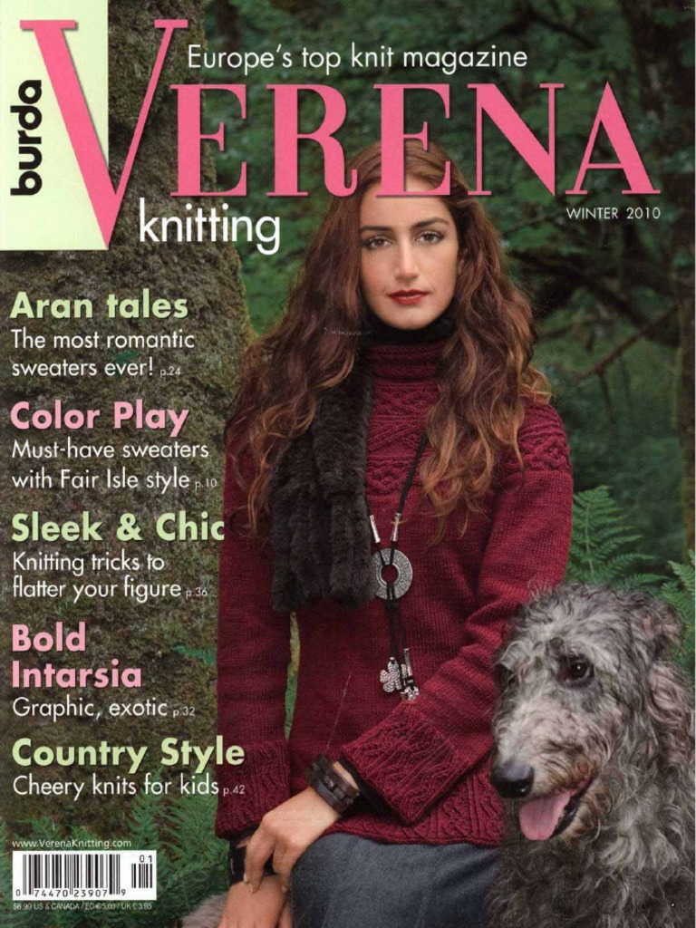 Verena knitting magazine discount