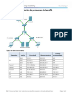 9.4.2.6 Packet Tracer - Troubleshooting ACLs Instructions PDF