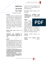 Dialnet Discurso Y Superyo E Nla Ensenanza de Lacan Entre 1953 Y 1958