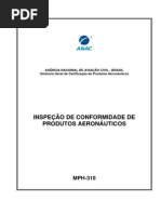 Inspeçao Peças Aeronauticas - Anac