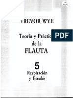 Teoría y Practica de La Flauta 5 (Respiración y Escalas) - Trevor Wye