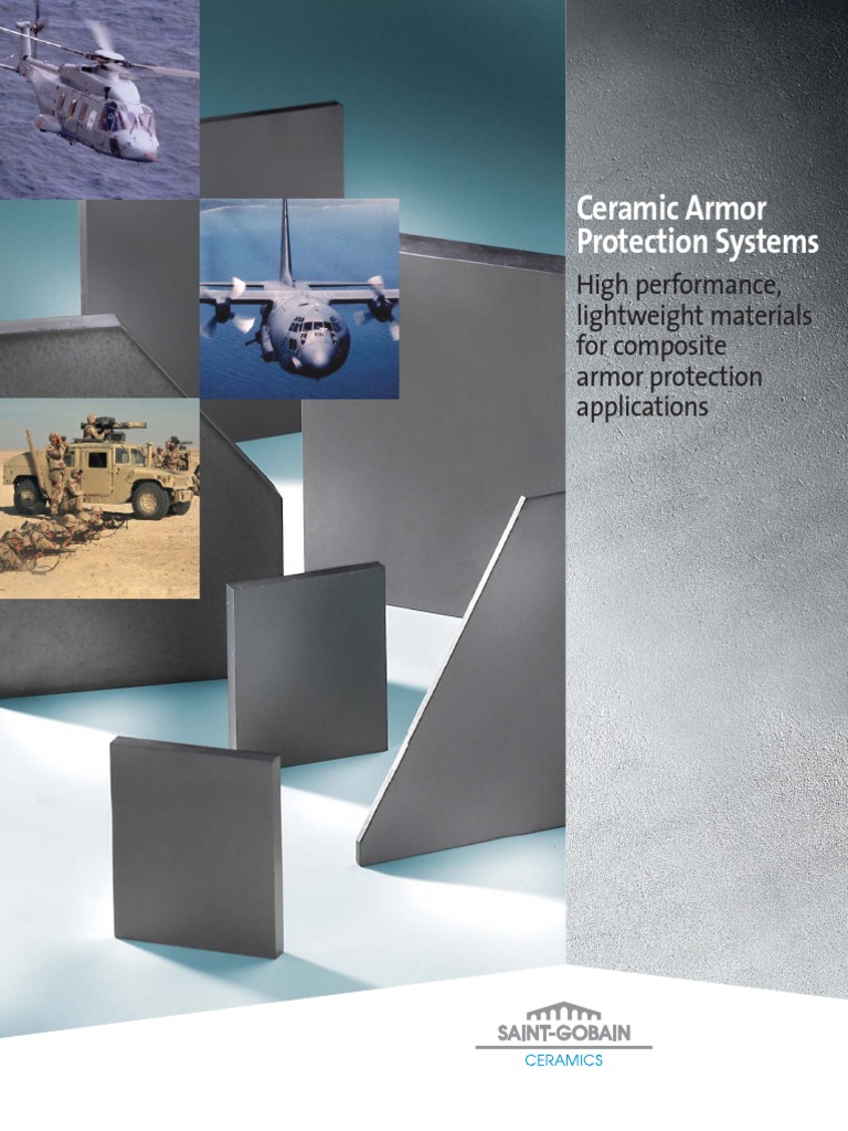 Advanced Ceramic Materials for Composite Armor Protection Systems