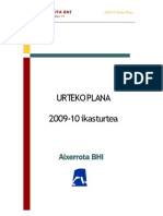 URTEKO PLANA 09-10