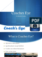 Coaches Eye: by Elizabeth Gardner
