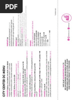 Dc Milk Bar Menu