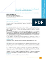 Atención de Enfermería a Pacientes Con Insuficiencia Cardíaca en Atención Primaria