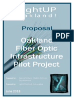 LightUP Oakland! Fiber Infrastructure Pilot Project Proposal For City of Oakland
