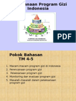 Perencanaan Program Gizi Indonesia