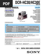 Download DCRHC30 -Sony manual by junkmailboxforyourspam SN286573002 doc pdf