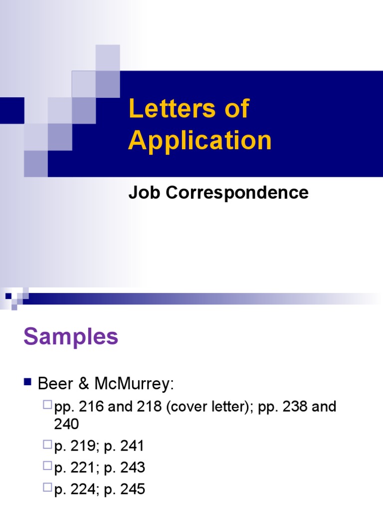 Week 2 Letters of Application | PDF | Résumé | Communication