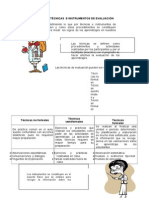 Técnicas e Instrumentos de Evaluación