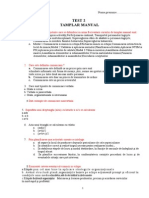 Test 2 Tamplar - Din Modulul2