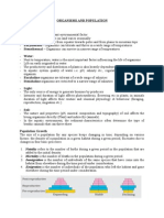 Organism and Population