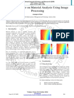 Material Analysis Using Image Processing