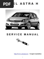 Electronic Wiring Diagram - Zafira MY 2001 | Switch