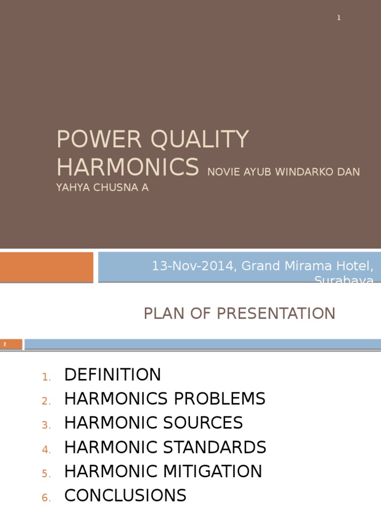 Power Quality and Harmonics Overview | PDF | Transformer | Rectifier