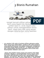 Peluang Bisnis Rumahan