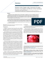 Primary Malignant Melanoma of the Vagina With a Survival of Longer Than Years After Recurrence Case Report and Review of the Literature 2161 932.1000183