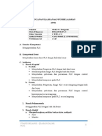 RPP Mengoperasikan PLC