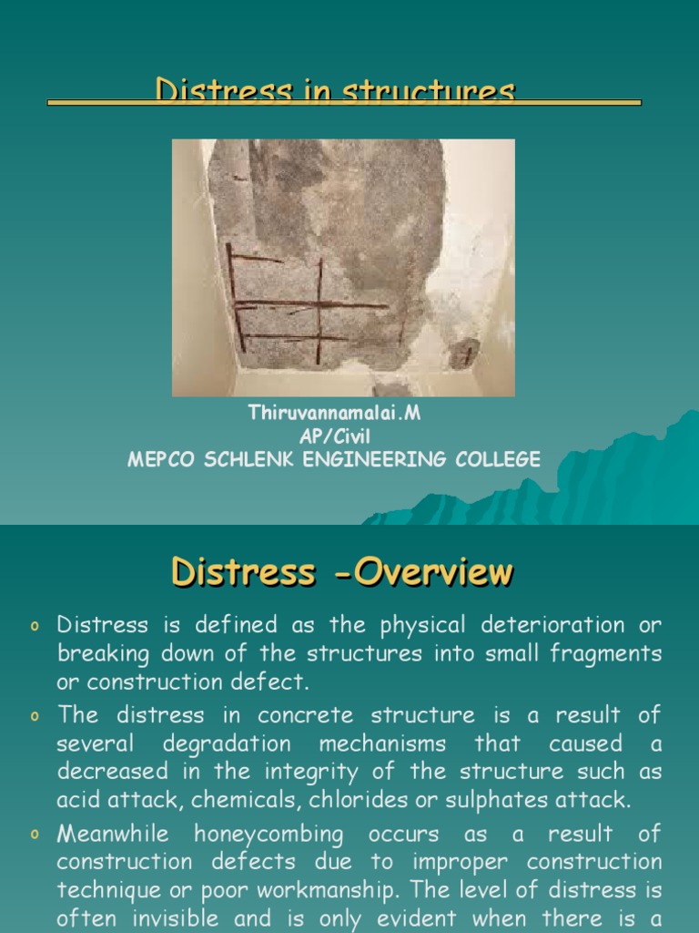 Understanding Structural Distress in Concrete | PDF
