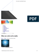 Dios No Está en La Onda - Editorial Peregrino