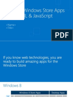 HTML for Windows 8