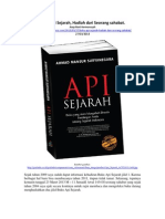 Buku API Sejarah Hadiah Dari Seorang Sahabat