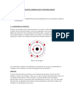 Compuestos Orgánicos Nitrogenados - Química