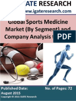 Global Sports Medicine Market To 2020