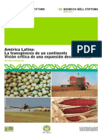 América Latina - La Transgénesis de Un Continente Visión Crítica de Una Expansión Descontrolada PDF