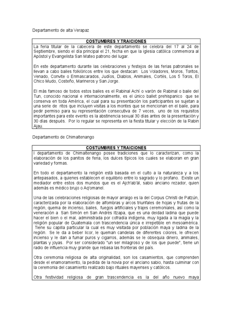 Costumbre y tradiciones  Personas  Religión y creencia