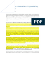 La AUH No Es Universal Sino Fragmentaria y Heterogénea.lozano