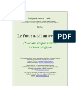 Le Futur A-T-Il Un Avenir