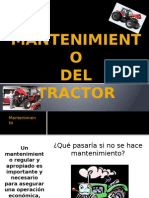 Mantenimiento Del Tractor Agricola