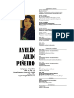 CV Ayelén Piñeiro