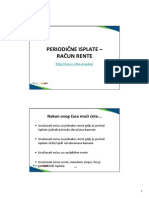 Periodicne Isplate - Racun Rente