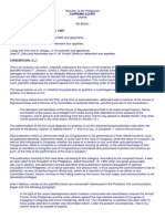 Parliamentary Immunities Cases