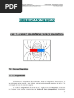 Cap. 7 - Campo Magnético e Força Magnética