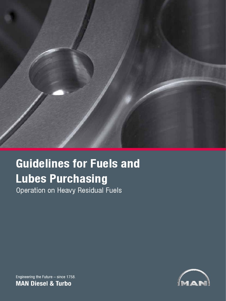 Guidelines For Fuels and Lubes Purchasing PDF Fuel Oil Diesel Engine