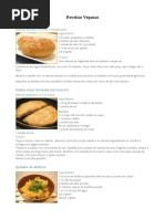 Receitas Veganas saudáveis