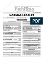 Normas Legales, Viernes 23 de Octubre Del 2015